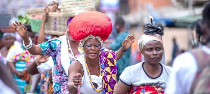 Soobii homecoming procession, second view